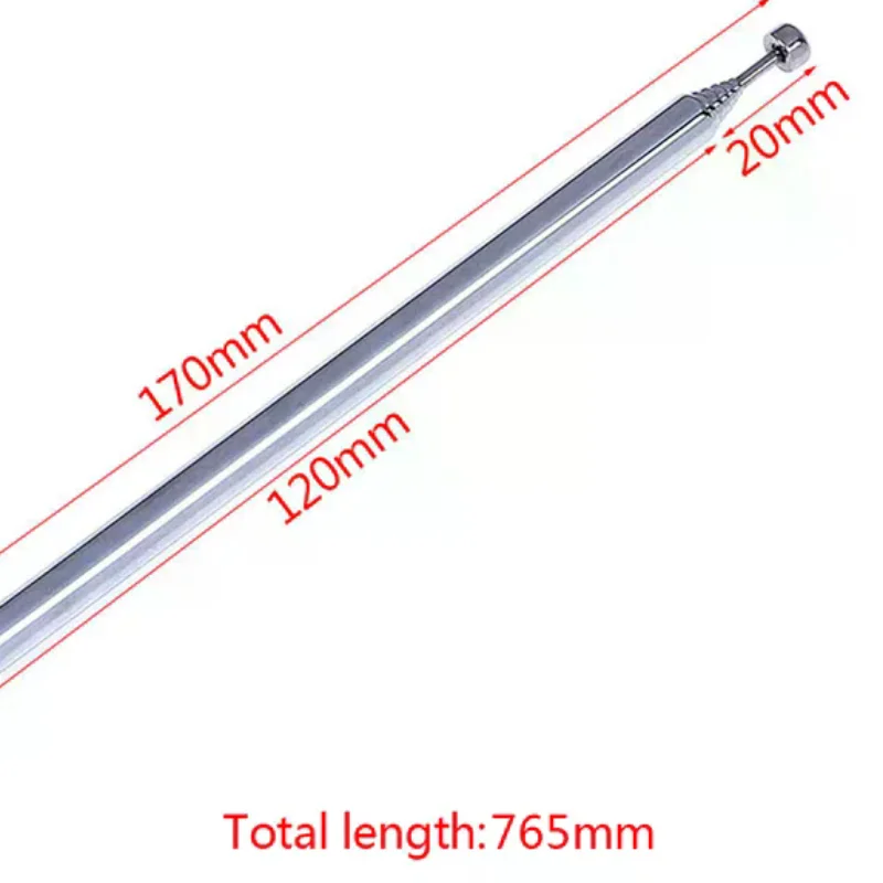 NEW SALE 7 Sections Telescopic Antenna Aerial Radio TV Replacement  instrument-specific
