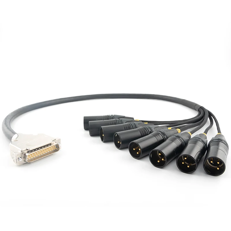 لتقوم بها بنفسك اليابان Mogami 2932 8 قناة DB25-XLR ذكر/أنثى ثعبان متوازن الصوت كابل التناظرية مسجل واجهة كابل 1m2m3m5m