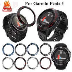 For Garmin Fenix 3/3 HR Style Sport Smart Watch Band Protective Accessories Replacement Stainless steel Metal Circle Bezel Ring