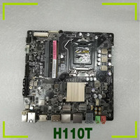 For Asus Dual Network Itx Motherboard All-In-One Industrial Control Board Htpc Built-In Lvd H110T