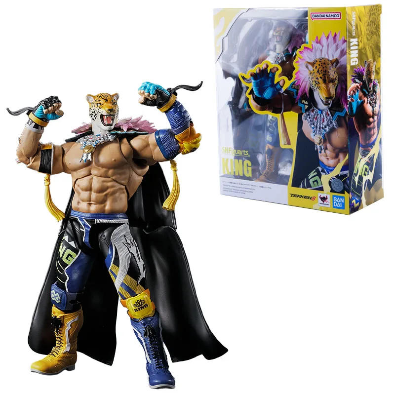 Bandai Original S.H.Figuarts KING NINA WILLIAMS JIN KAZAMA TEKKEN 8 Action Figure Toys For Boys /Girls /Kids /Christmas Gift