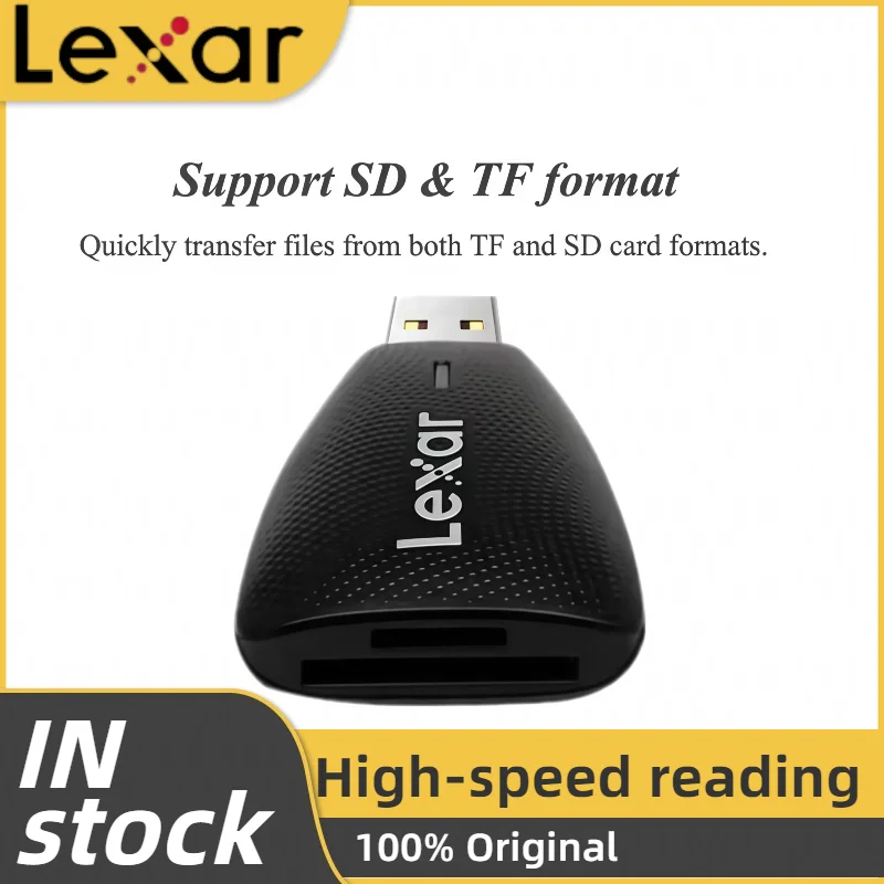 

Lexar Card Reader USB3.1 USB3.2 Type-C to SD MicroSD TF Card for PC Laptop Smart microsd Memory Card reader SD Card Adapter