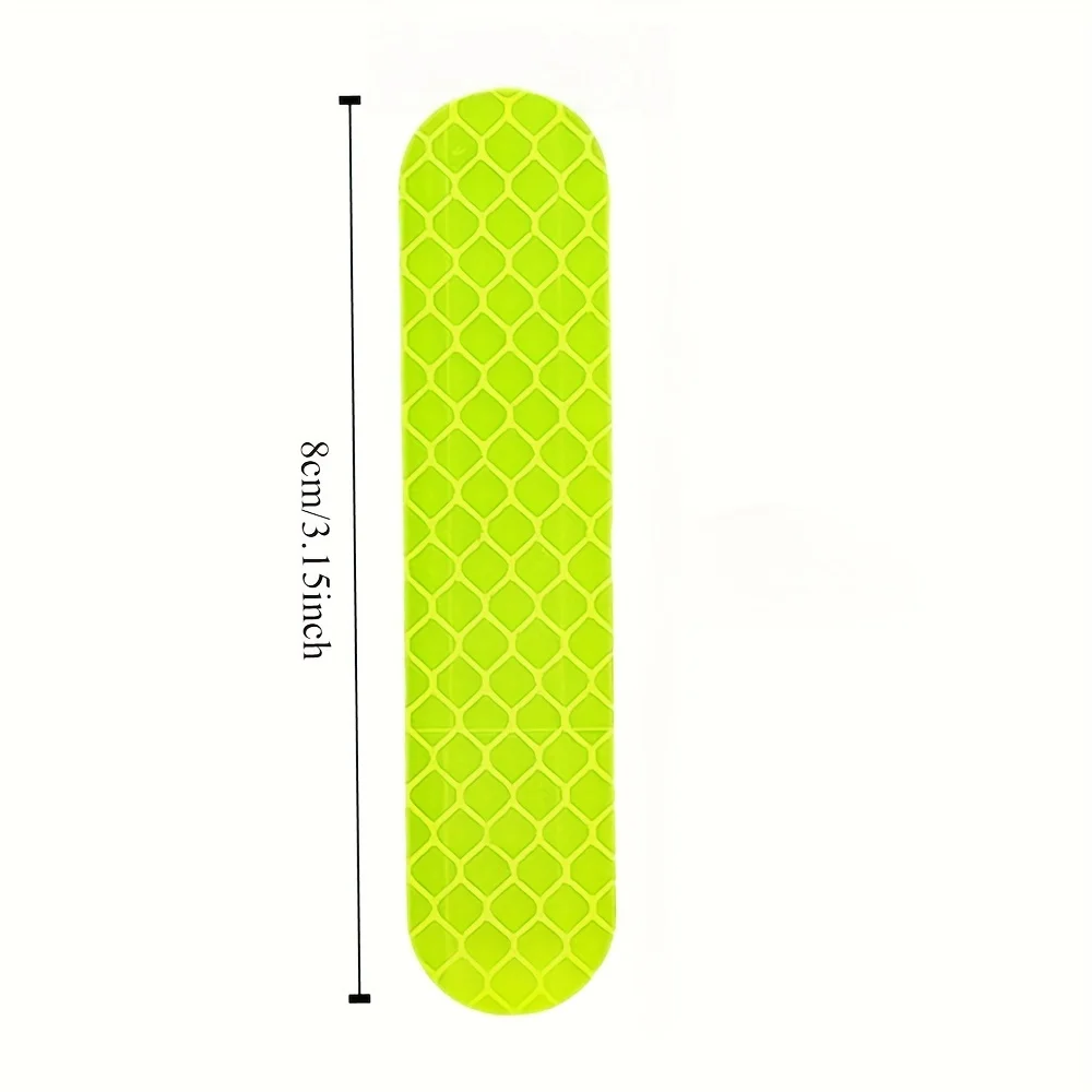 10/20/30/50pcs Reflective Stickers, Warning Reflective Stickers Stick-on Bike Helmet Reflector Sticker Reflective Tape Stickers