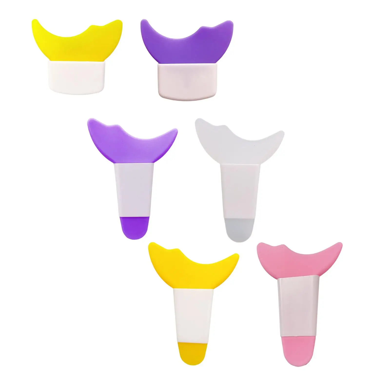 Silicone Eyeliner Stencils Silicone Template Reusable Lazy Quick Eye Makeup Tool Eyeshadow Aid Applicator Plate