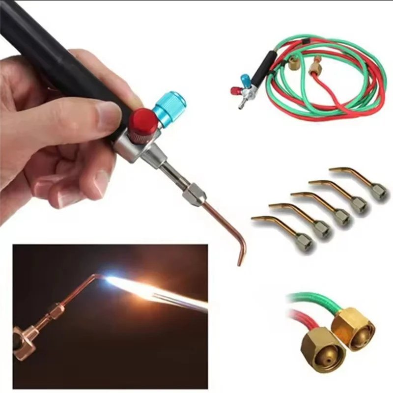 

BAAR-Acetylene Oxygen Soldering Torch Welding Torch Kit Portable Gas Welding Torch Kit