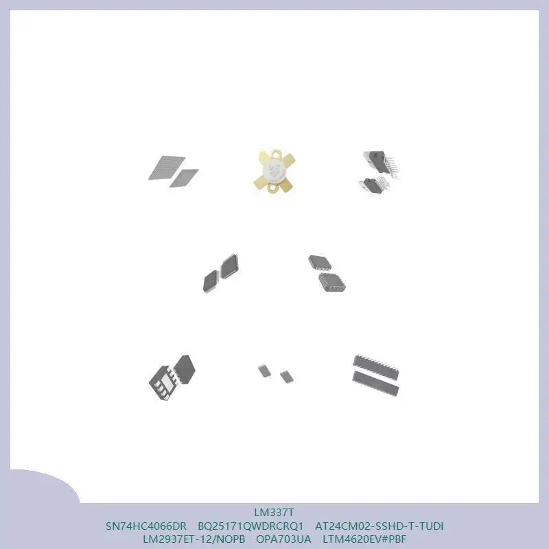 

LM337T SN74HC4066DR BQ25171QWDRCRQ1 AT24CM02-SSHD-TUDI LM2937ET-12/NOPB OPA703UA LTM4620EV # ПБФ