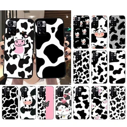 Cow Milk Print Phone Case For Xiaomi Redmi Note 13 12 Pro 11S 11 10 Pro 10S 12S Redmi 10 13C 9C