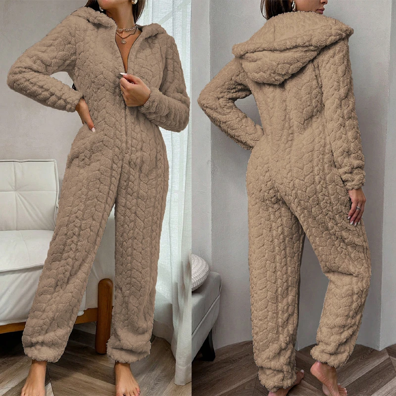 

Новые женские плюшевые милые комбинезоны с героями мультфильмов, одежда для дома, зимние теплые комбинезоны с капюшоном, фланелевые цельные пижамы, домашняя одежда