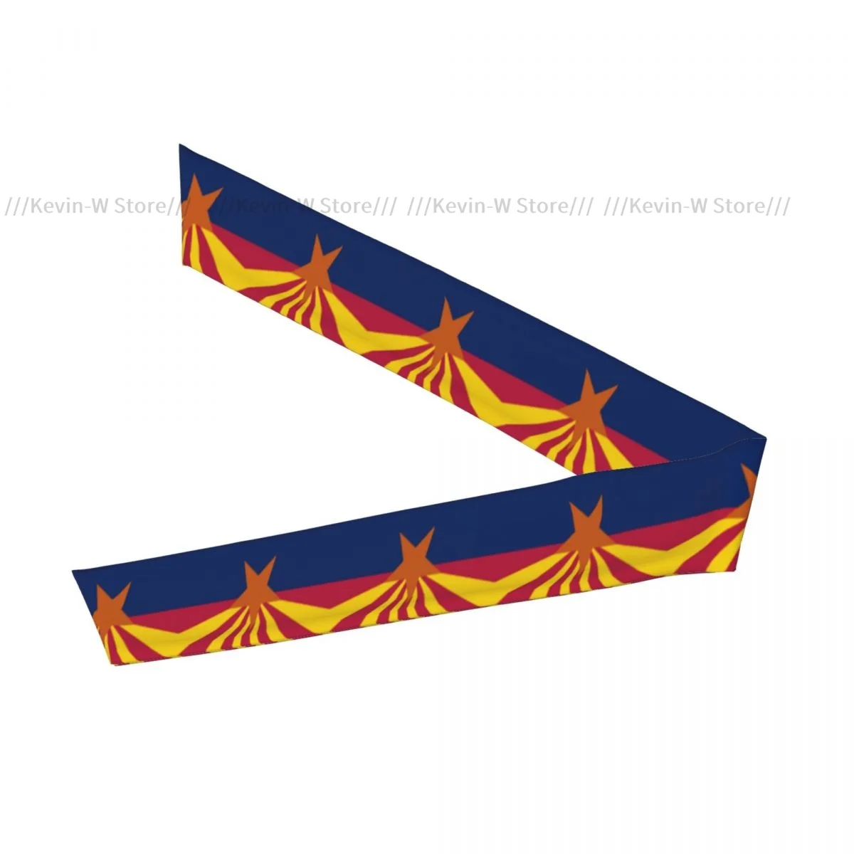 Tie Headbands Flag Of Arizona Sports Head Band Athletic Sweatband Bandana Sweat Wicking