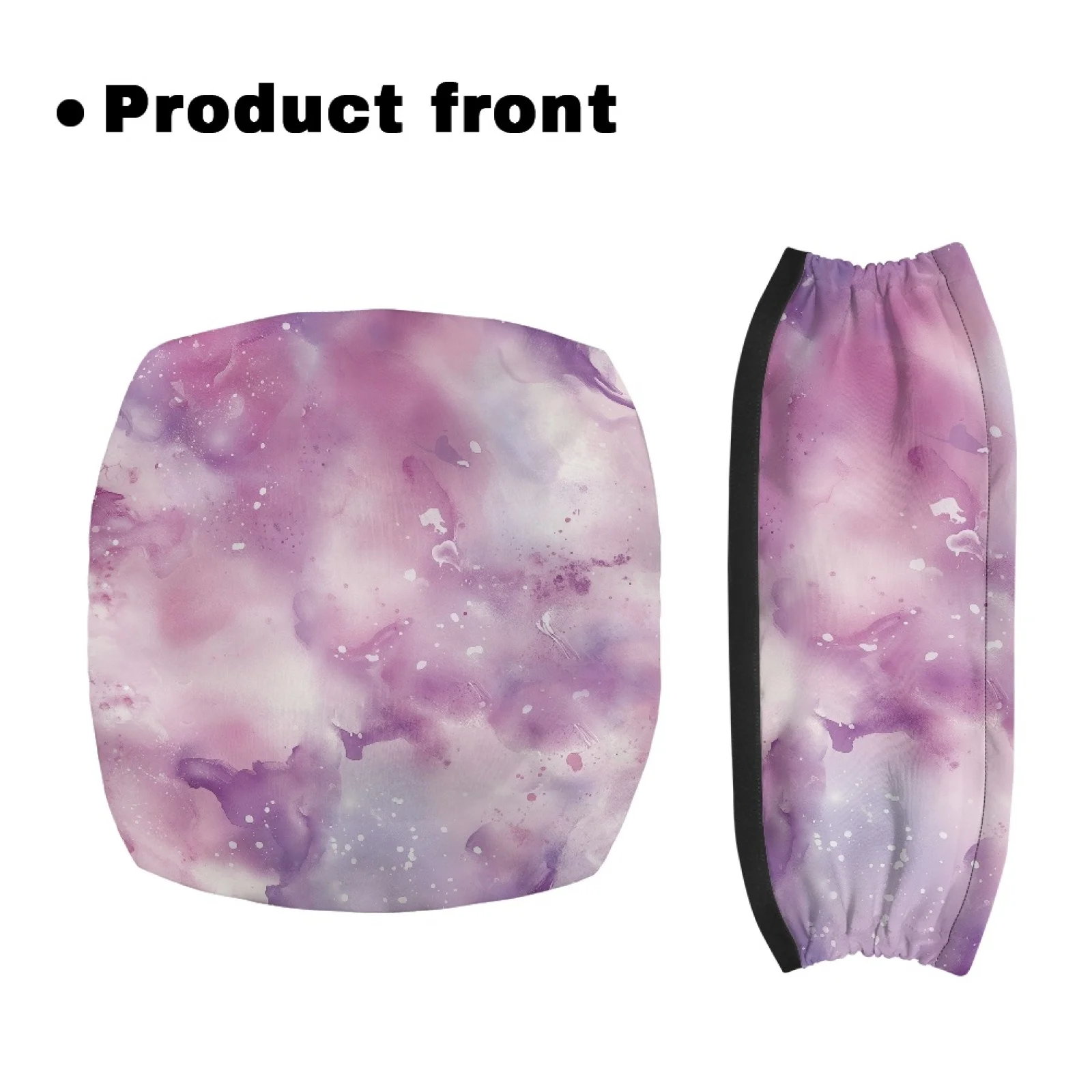 Coloranimal Pink Purple Art 2PCS Walker Protection Decor Covers for Family Walker Seat Covers New Trend