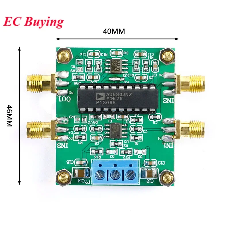 AD630 Balanced Modulator Module Lock-in Amplifier Board Module LIA Phase Sensitive Detection Weak Signal Conditioning PCB Board