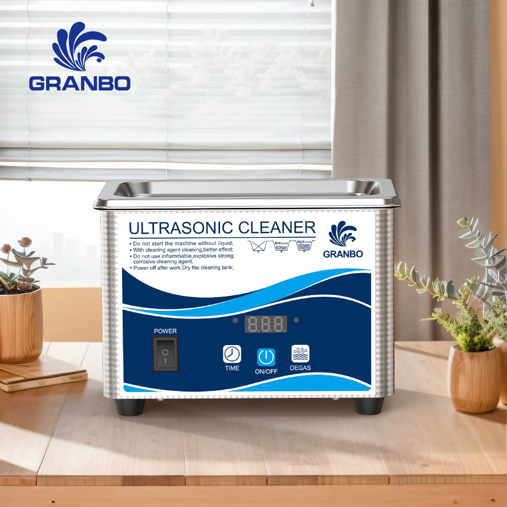 Ultrasonic Cleaner Machine 800ML High Frequency 40KHz 35W/60W with Degas for Watch Glasses Jewelry Plastic