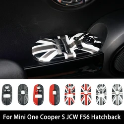 For Mini One Cooper S JCW F56 Hatchback Car Window Lifter Switch Control Panel Cover Sticker Car-Styling Auto Accessories