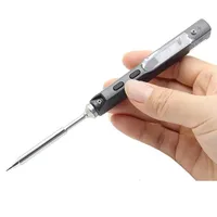 TS100 65W Original Digital Display OLED Programmable Portable Mini Smart Soldering Iron for USB interface