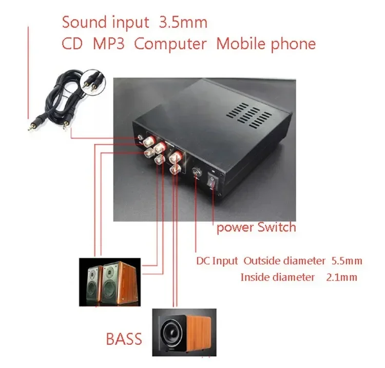Готовый TAS5630 300 Вт + 150 Вт x 2 Hi-Fi 2,1 аудио стерео цифровой усилитель мощности плата сабвуфера усилитель класса D