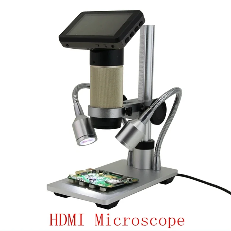 Portable 300X Digital hdm Microscope 1080P Electronic HD Video Microscopes 3MP USB Endoscope PCB Solder Repair Magnifier camer