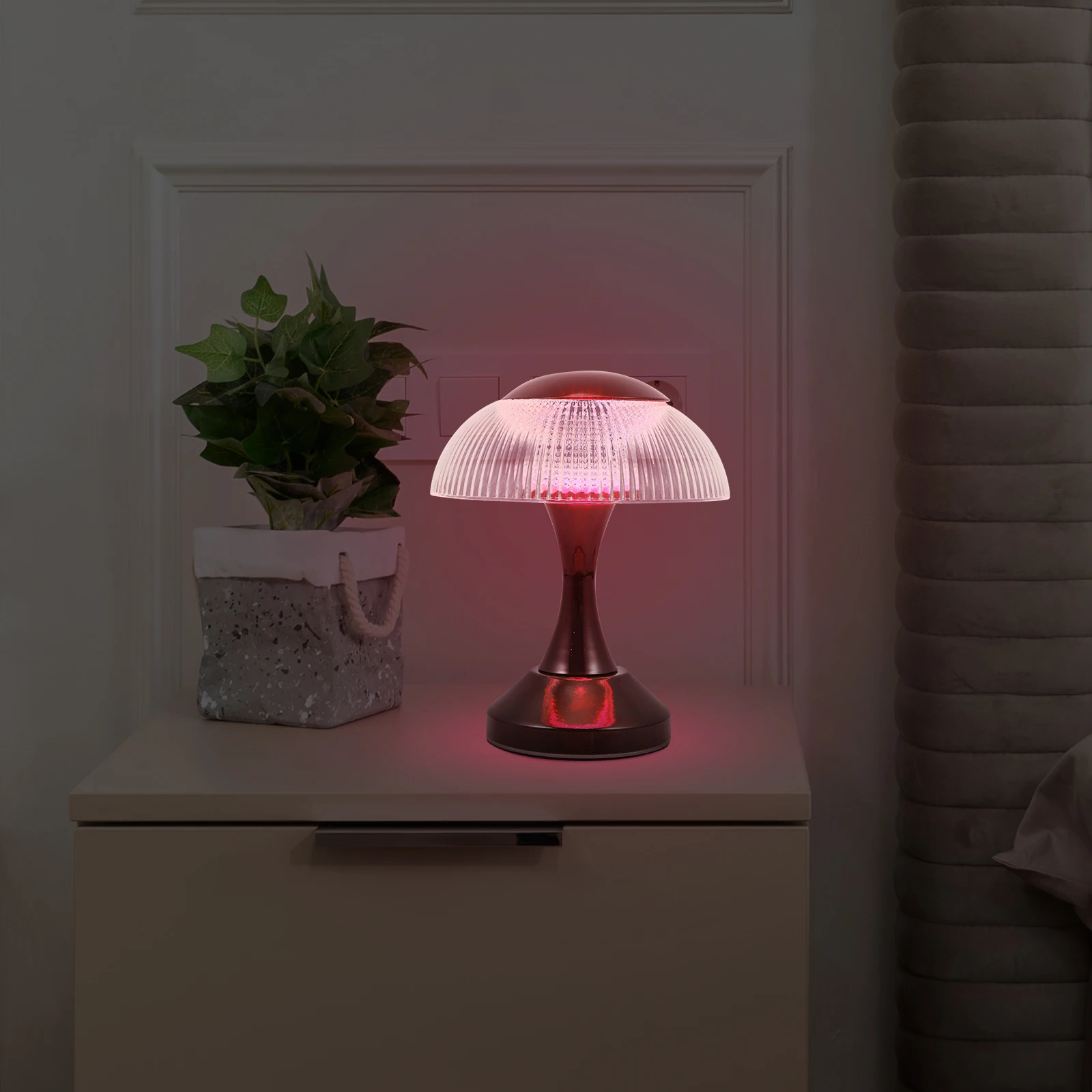 

USB Charging Small Table Lamp Acrylic Creative Design Home Lamp Table Light nament Bedroom Living Room nament