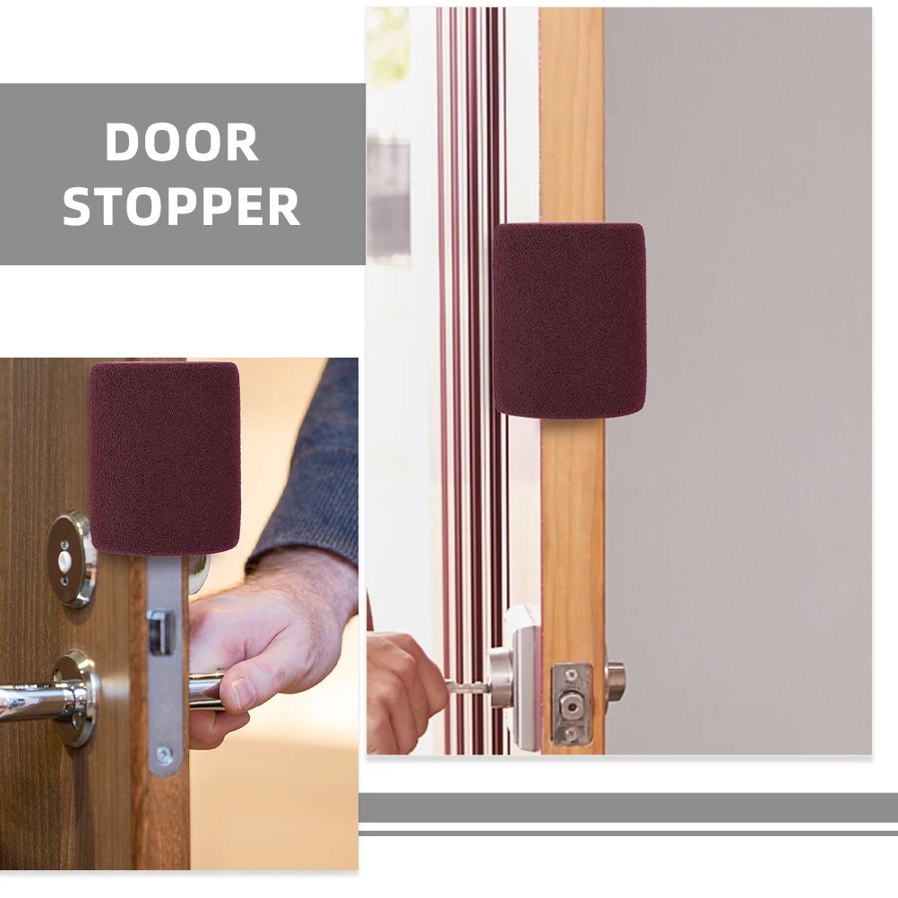 4 pezzi AntiPinch Fermaporta per bambini BabySafety FingerGuard Fermaporta scorrevole HomeUse SlidingDoorProtector a prova di bambino