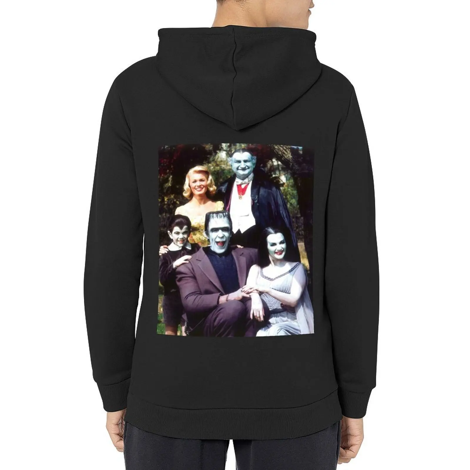 

The Munsters Family Portrait Color Hoodie mens clothing winter clothes anime clothes autumn new products hoodie men