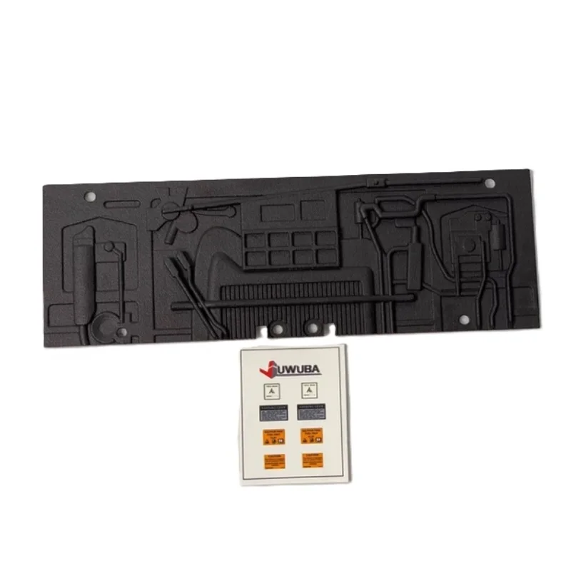 Cab Hoog Dak Interieur Simulatie Gezichtsmasker Interieur voor 1/14 Tamiya RC Truck Kipper JX MAN F2000 Model Auto DIY Onderdelen