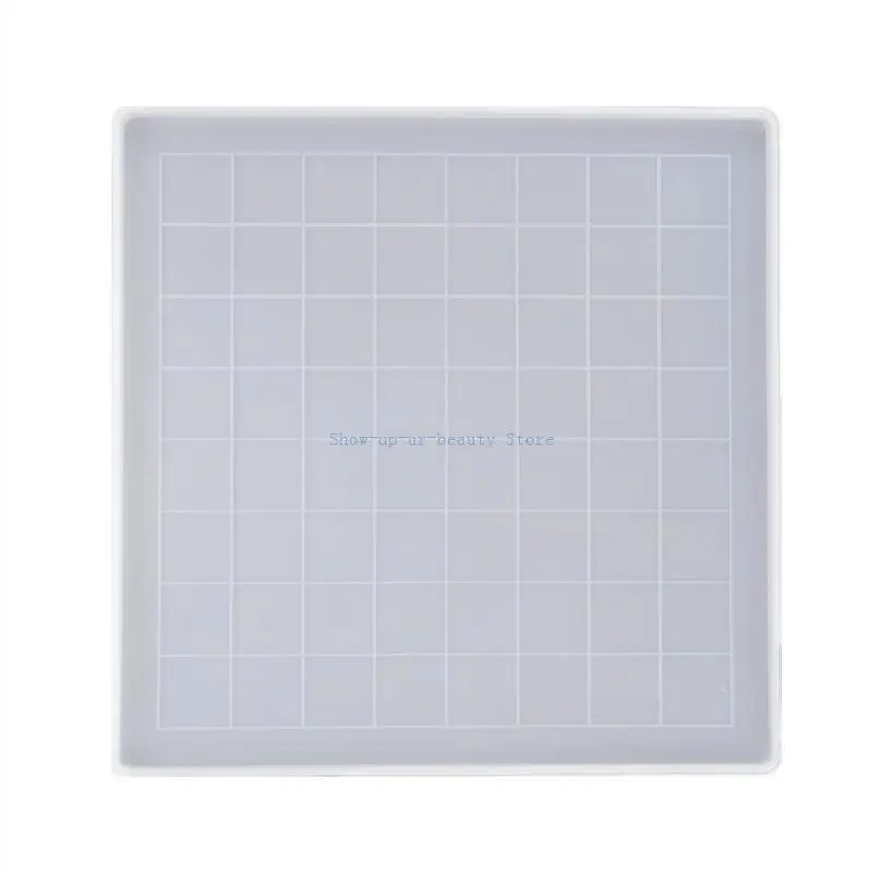 

R9JE Chess Pieces Epoxy Casting Mold International Checkers Silicone Mould for DIY