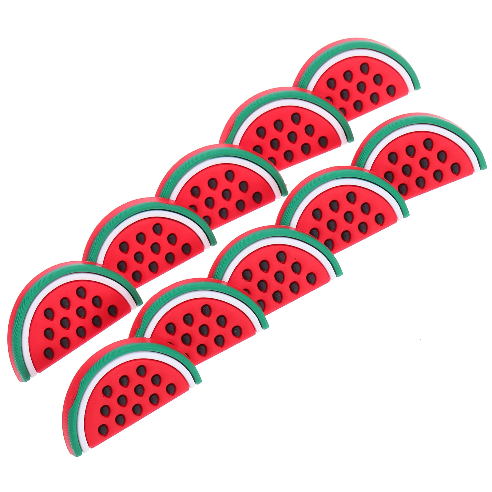 

10 Pcs Watermelon Straw Accessories Cute Toppers for Tumblers Decorative Reusable Straws Safe Material Artistic Design