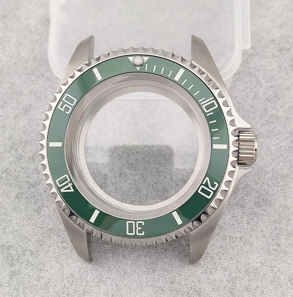 42mm Watch Case NH35 Case SKX007 Case Stainless Steel Sapphire Convex Glass Waterproof Case Suitable For NH35/NH36 Movement - view 6