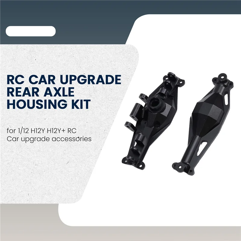 

ABWE-RC Car Upgrade Rear Axle Housing Kit For MJX 1/12 H12Y H12Y+ RC Car Upgrade Accessories