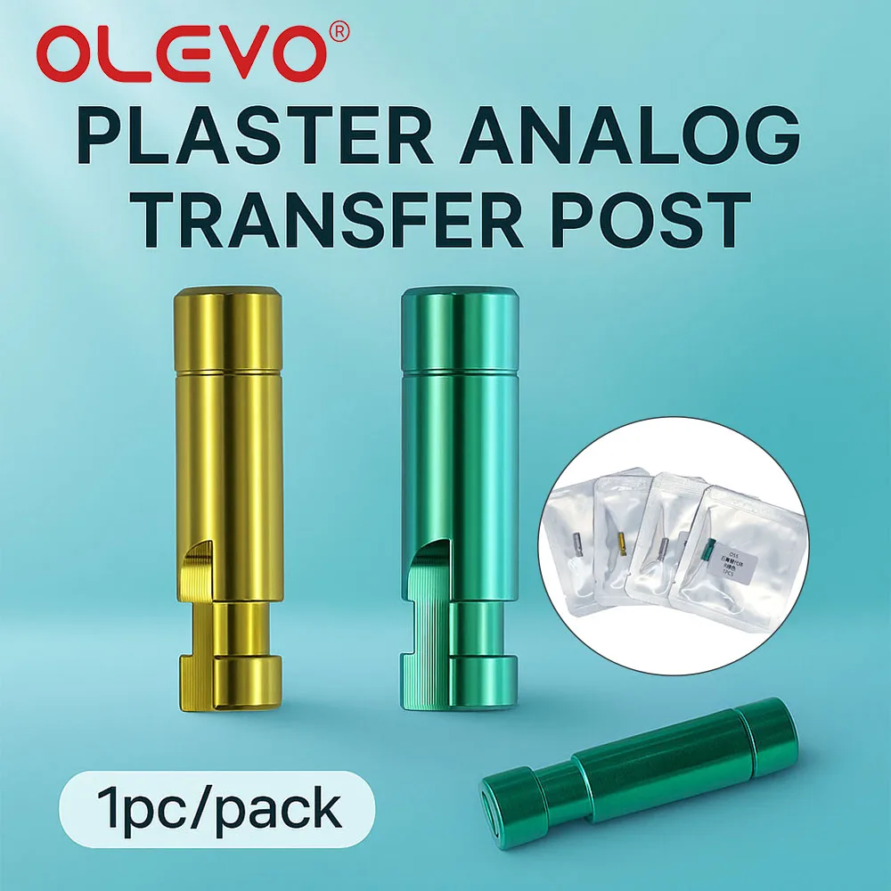 

1 Pc/Pack Dental Gypsum Substitute Analogue Transfer Rod Analog Replacement Body Protective Cap Titanium Alloy Fit Osstem Tools
