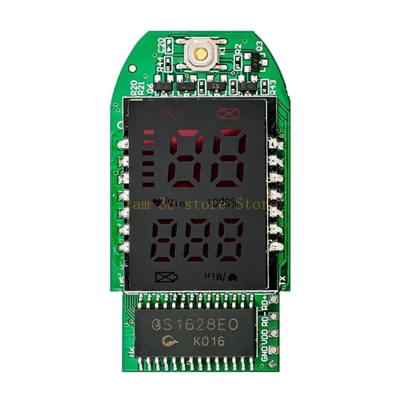 SPO2 écran LED Module capteurs fréquence cardiaque d'oxygène sanguin fréquence 48MHz D0UA