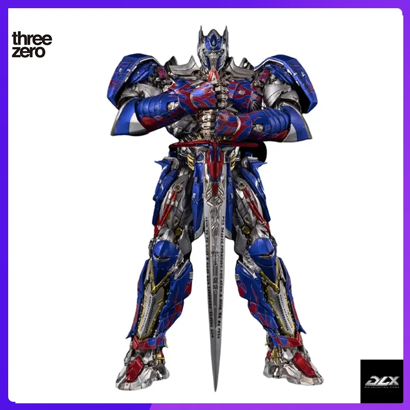 Auf Lager three zero dlx Transformatoren 5 optimus prime neues Original modell Anime Figur Modell Spielzeug Jungen Action Collection Puppe PVC