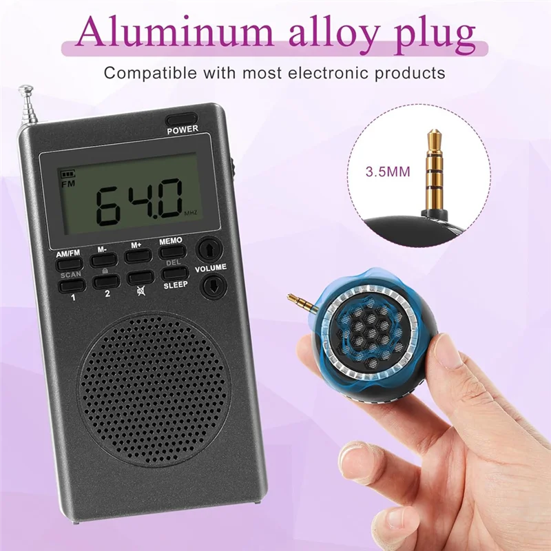 

A16Q-Complete Equipment Kit For Paranormal Exploration - 1 Radio, 1 Speaker, 1 UV LED Flashlight Included