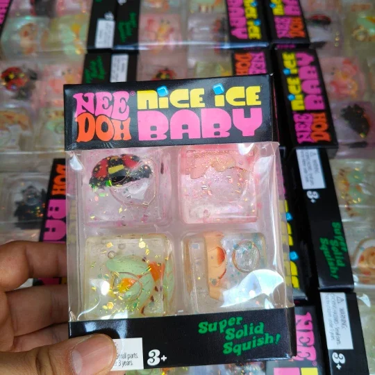 New Product NeeDoh Cute Insect Four in one Nice Ice Baby In Stock Stress Relief Squeeze Toy Nice Sensory Squishy Toy for Adults
