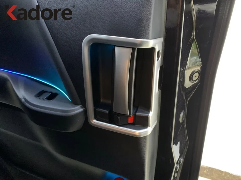 داخل غطاء مقبض الباب الأمامي الكسوة والداخلية غطاء مقبض الباب الأوسط اكسسوارات السيارات لتويوتا نوح VOXY 90 2022-2026