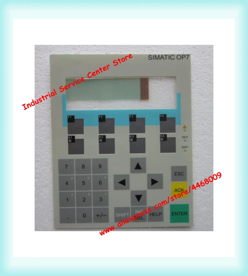 New Key Panel keypad Swi tch For HMI SMATIC OP7\DP 6AV3607-1JC20-0AX1 6AV3 607-1JC20-0AX1
