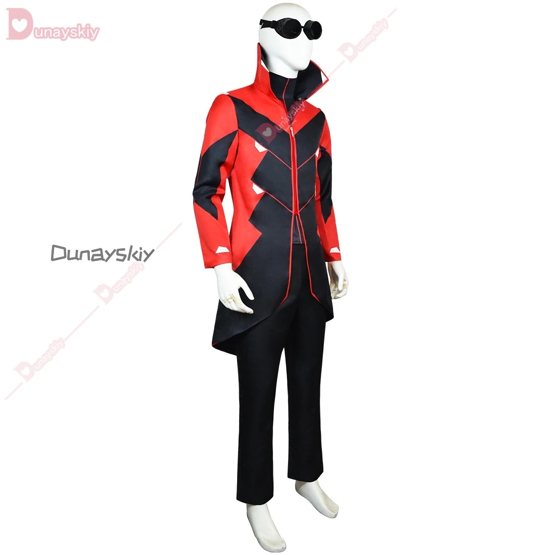 Dr Eggman Cosplay Costume Ivo Robotnik Halloween Cos Clothes Anime The Hedgehog 2 Coat Glasses Full Set Carnival Suit Uniforms