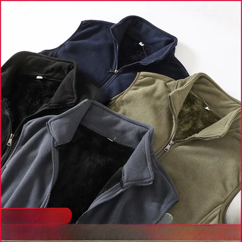 

Хорошая цена, коралловый жилет с воротником-стойкой для мужчин, зимнее новое поступление, молодежная модная повседневная одежда с воротником-стойкой