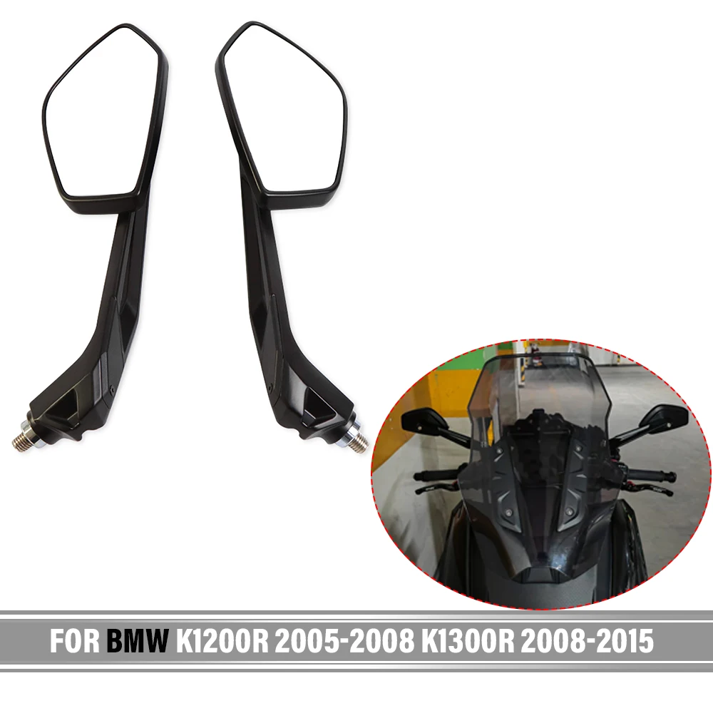 

Rearview Mirror For BMW K1200R 2005-2008 K1300R 2008-2015 2014 2013 2012 2011 2010 Motorcycle Accessories Side Rear View Mirror
