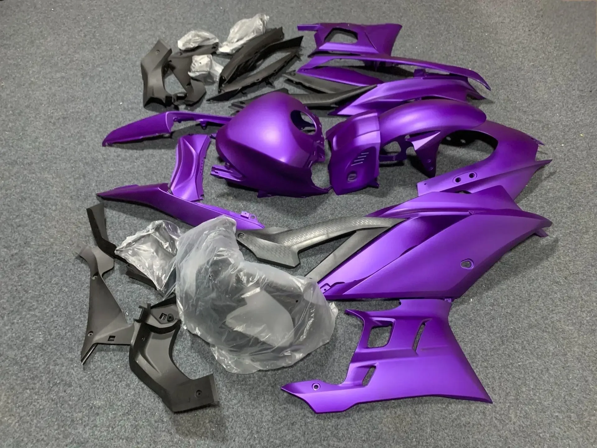 2026alone ABS Plastic Motorcycle Fairings Kit Bodywork Frame Sets Compatible with  YZF R3  2019 2020 2021 2022 2023