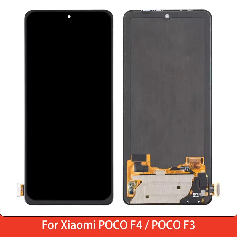 TFT LCD Screen For Xiaomi POCO F4 / POCO F3 LCD Display Touch Screen With Dgitizer Assembly Replacement Parts