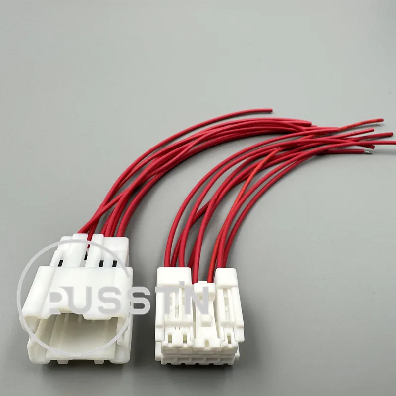 Interruptor de ventana de elevación automática, Conector de arnés de Cable automotriz, arranque para Nissan, 8 pines, 1674110-1, 6098-6949, 6098-6974, 1 Juego