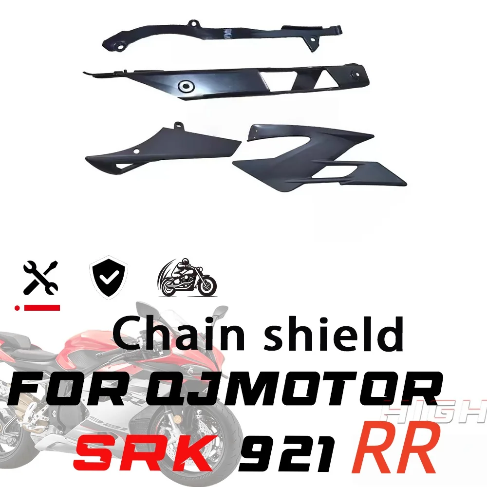 Chain Guard Rear Mudguard Chain Box Decorative Cover For QJMOTOR SRK921RR
