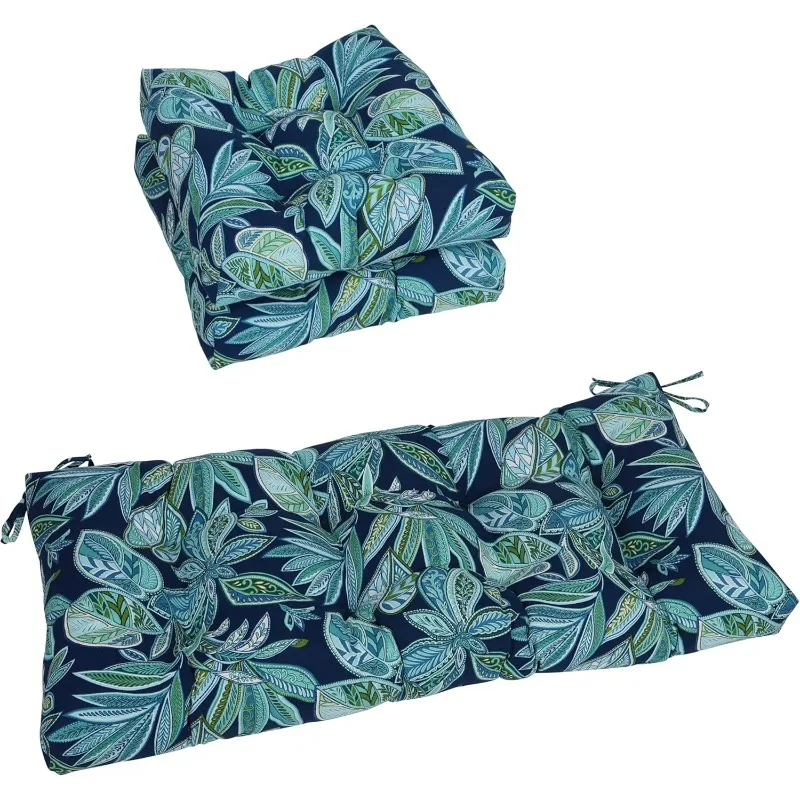 

Outdoor Settee Cushion Set, Crestwood Marine 3 Count