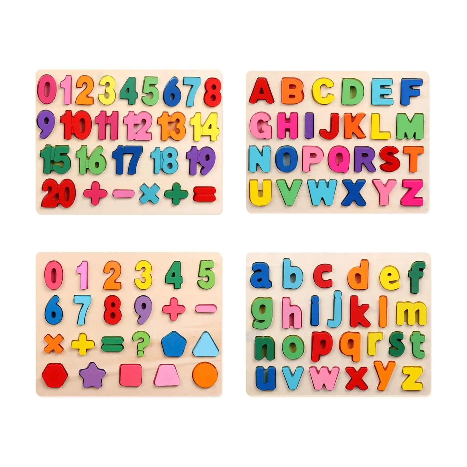Wooden Game for Matching, Educational Activity for Kids, Travel Toy for Skill Development