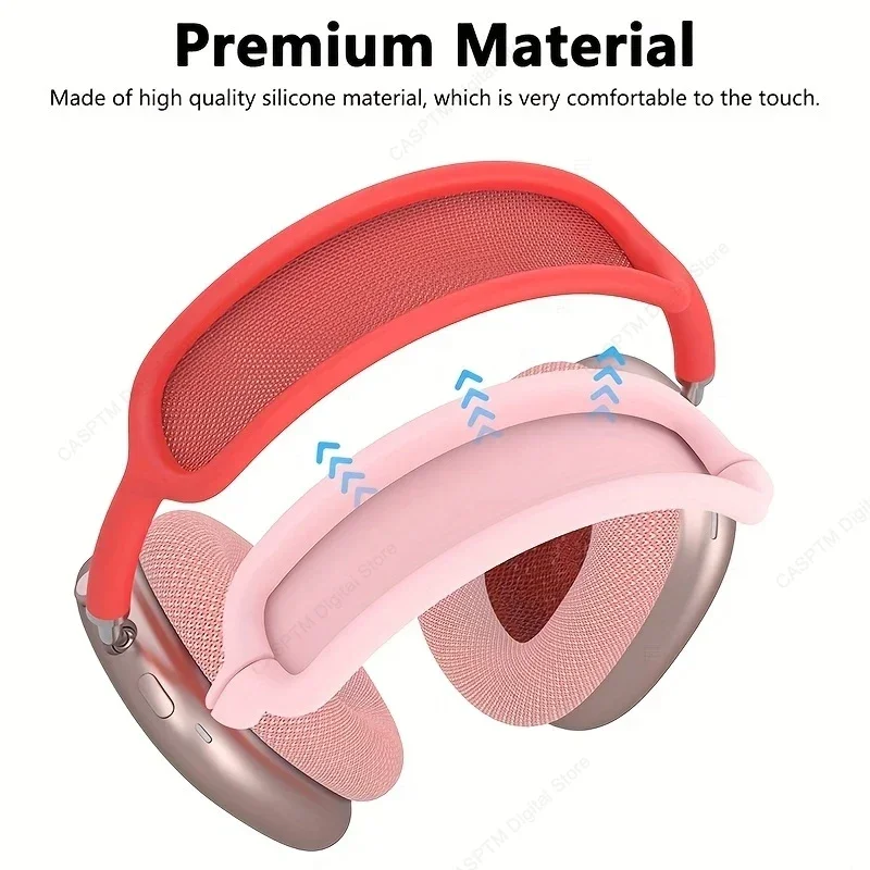 Custodia trasparente per AirPods Max TPU cuffie Wireless custodia antiurto custodia protettiva protettiva per 2020 AirPods Max