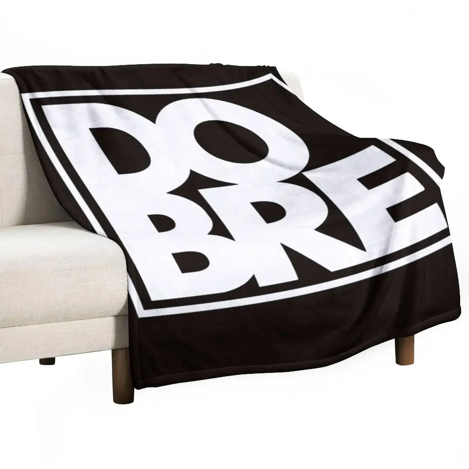 

New Kids Dobre Brothers White Logo Throw Blanket Sofas Summer Blankets