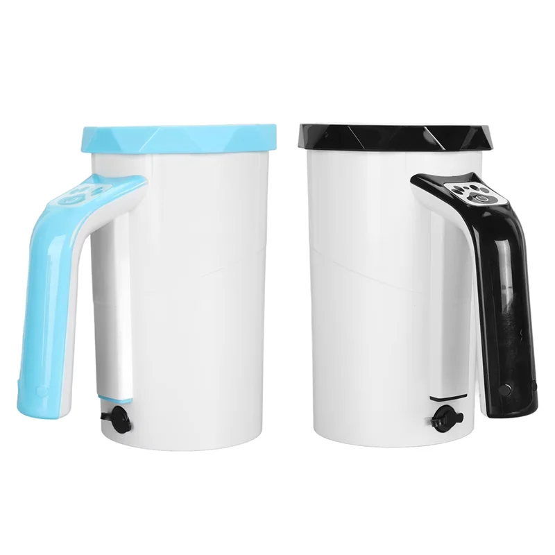 

AA19 Automatic Dog Paw Cleaner Powerful Rechargeable Dog Paw Washer Cup Hands Multifunction Silicone