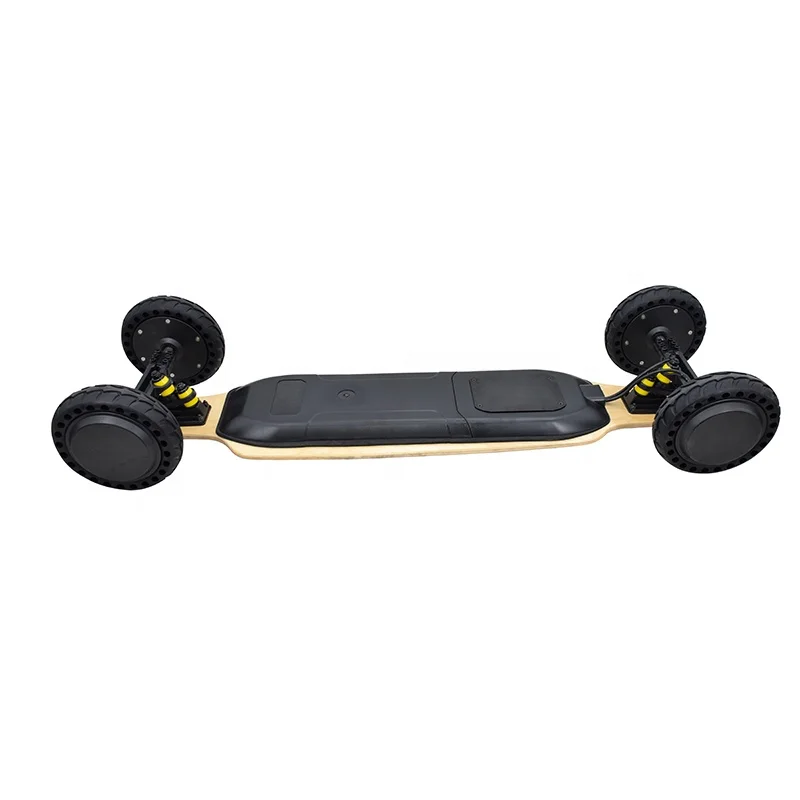 Hoge Kwaliteit 1650*2W Dual Hub Motor Elektrische Skateboard Snelweg 35 Km/h Snelheid Snel Opladen Elektrisch Longboard