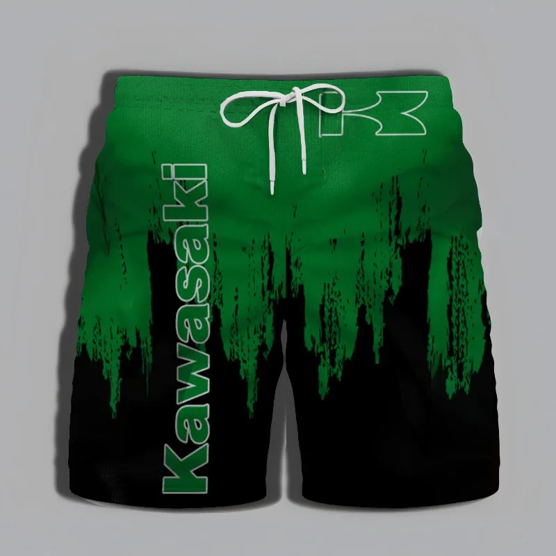 

Новые мужские шорты Kawasaki 2025 Summer Adventure для мотоциклов, экстремальных видов спорта, модные и изысканные шорты для верхней одежды