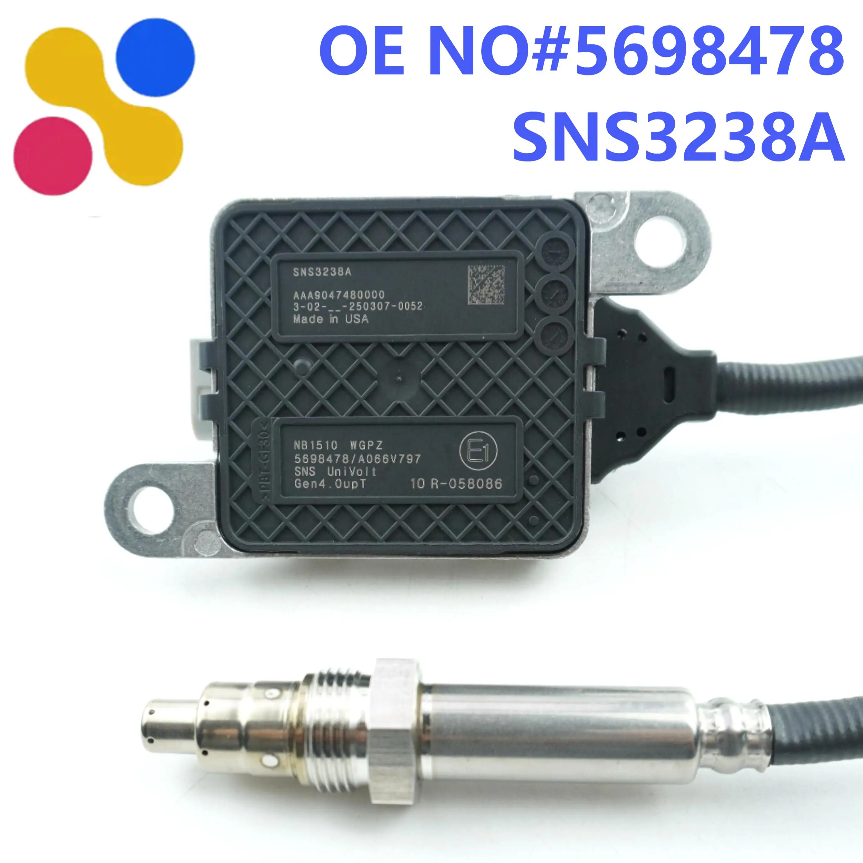 

5698478 ﻿ SNS3238A Высококачественный новый датчик оксида азота для датчика Cummins NOX, запасные части для грузовиков